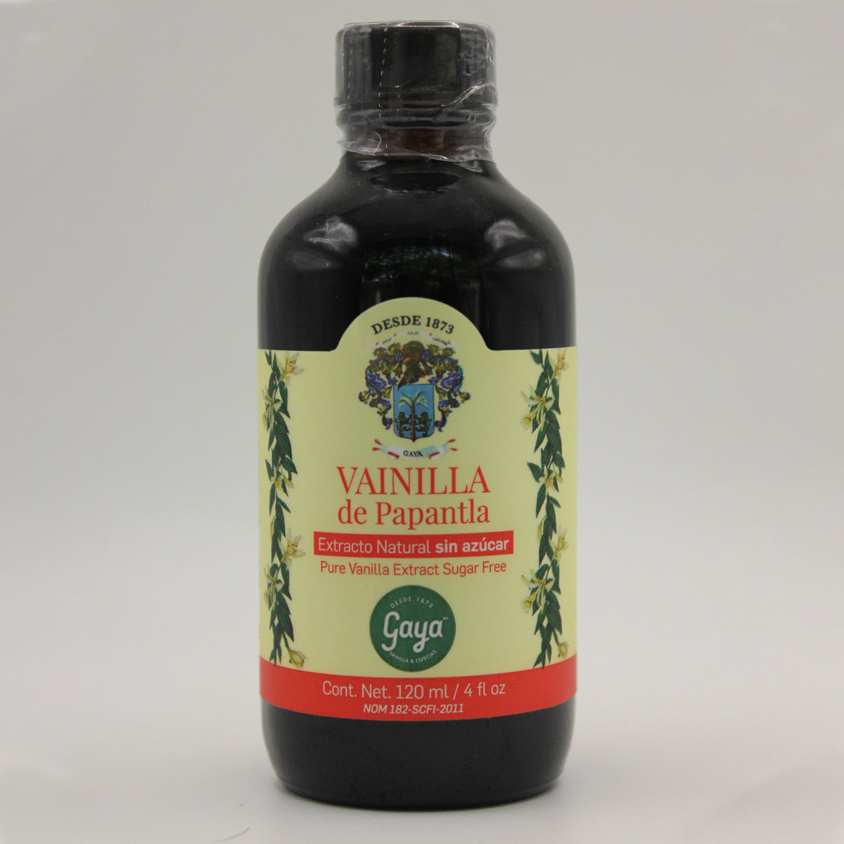 Pure Vanilla Extract from Mexico, Sugar-Free and Zero Carb