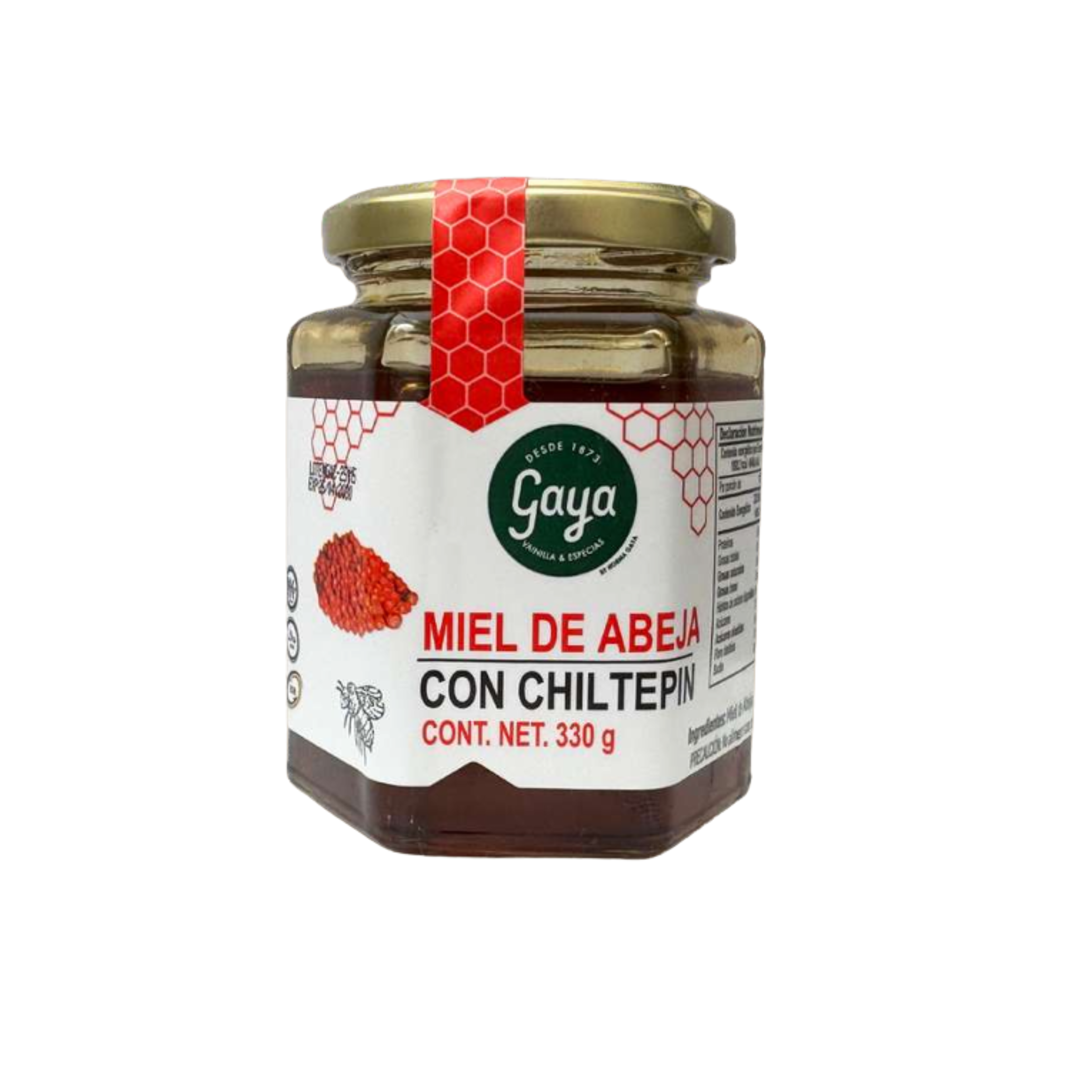Miel con Chiltepin Gaya | Miel Artesanal 100% Natural con Toque Picante