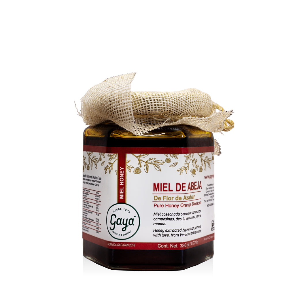 Miel de Abeja Natural de Azahar Gaya