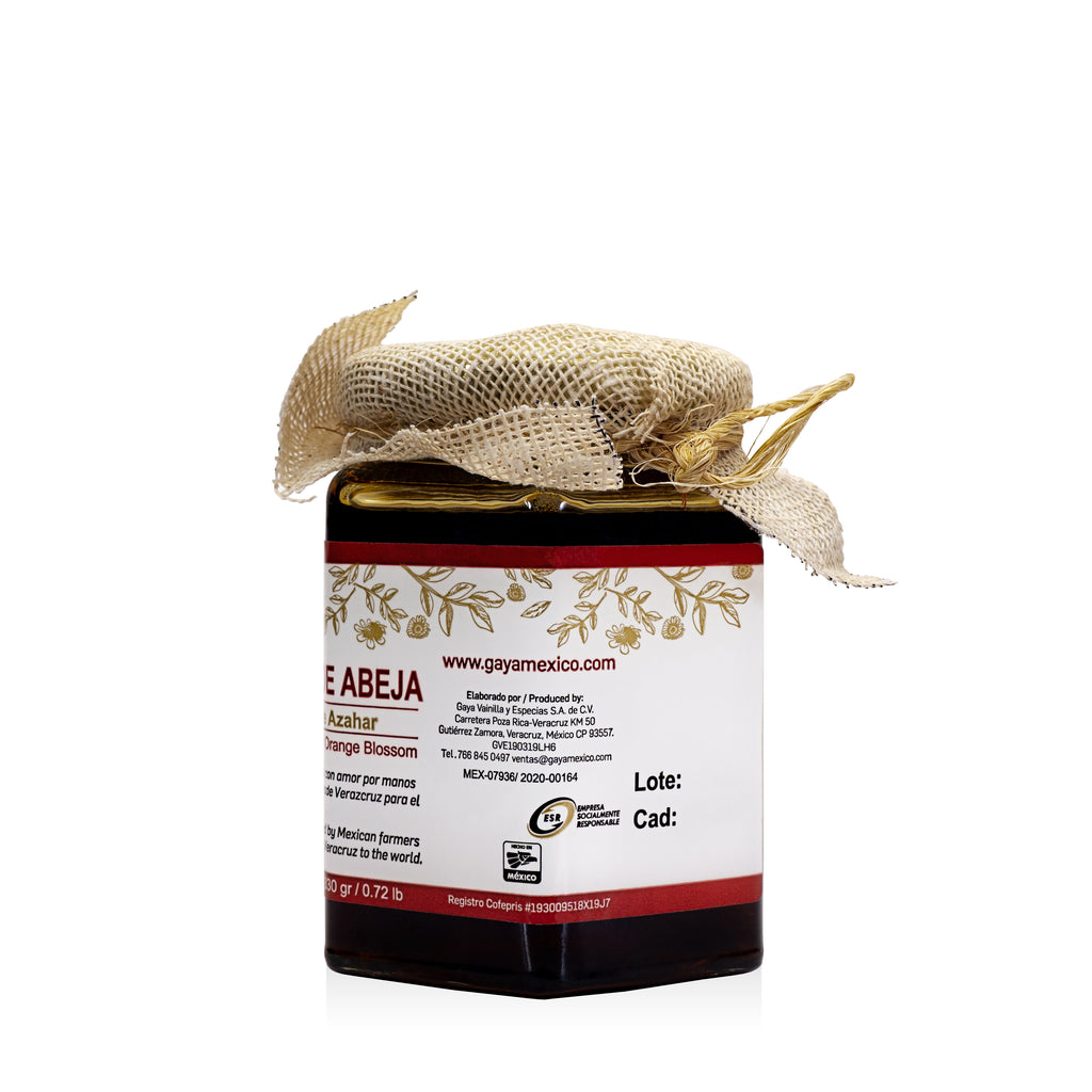 Miel de Abeja Natural de Azahar Gaya