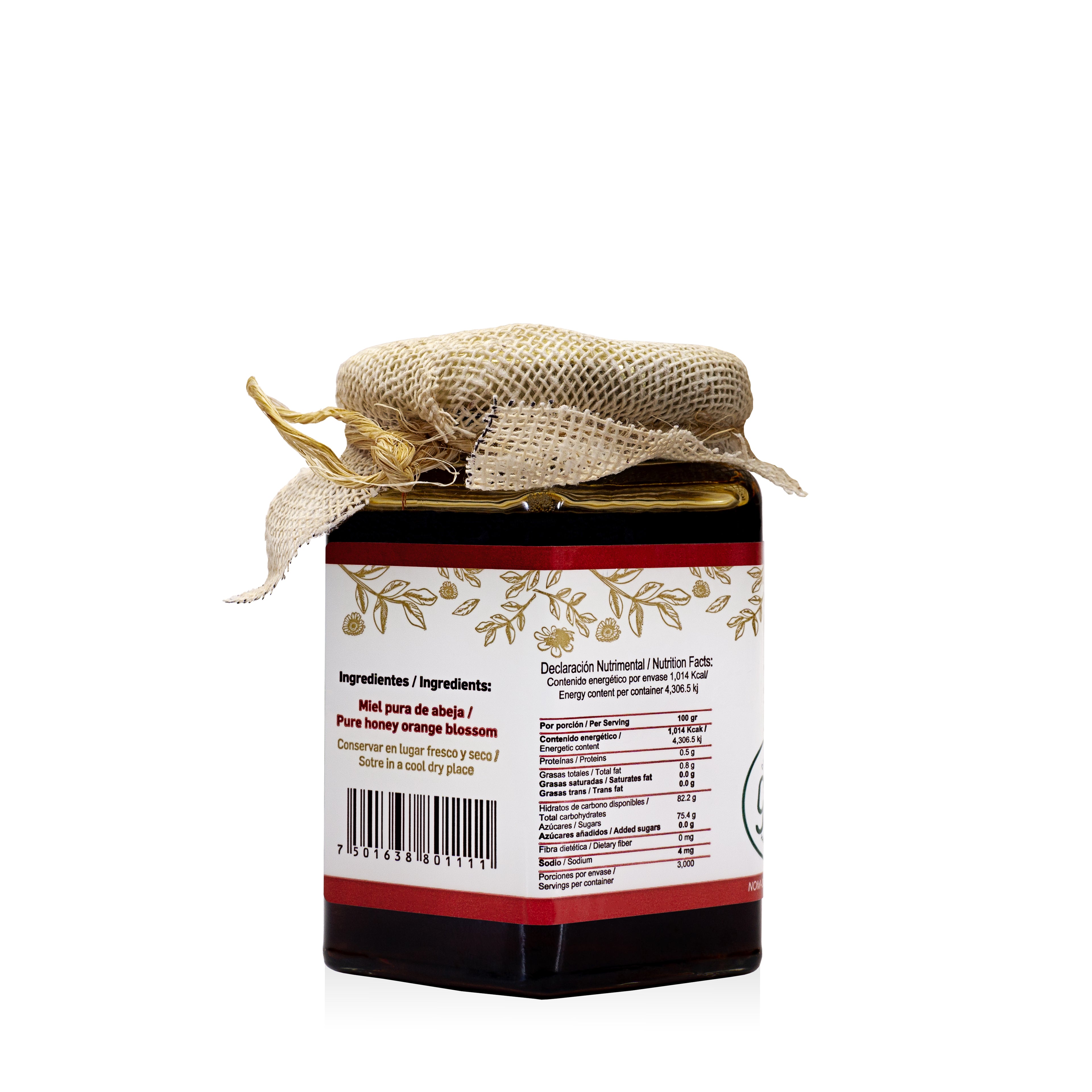 Miel de Abeja Natural de Azahar Gaya