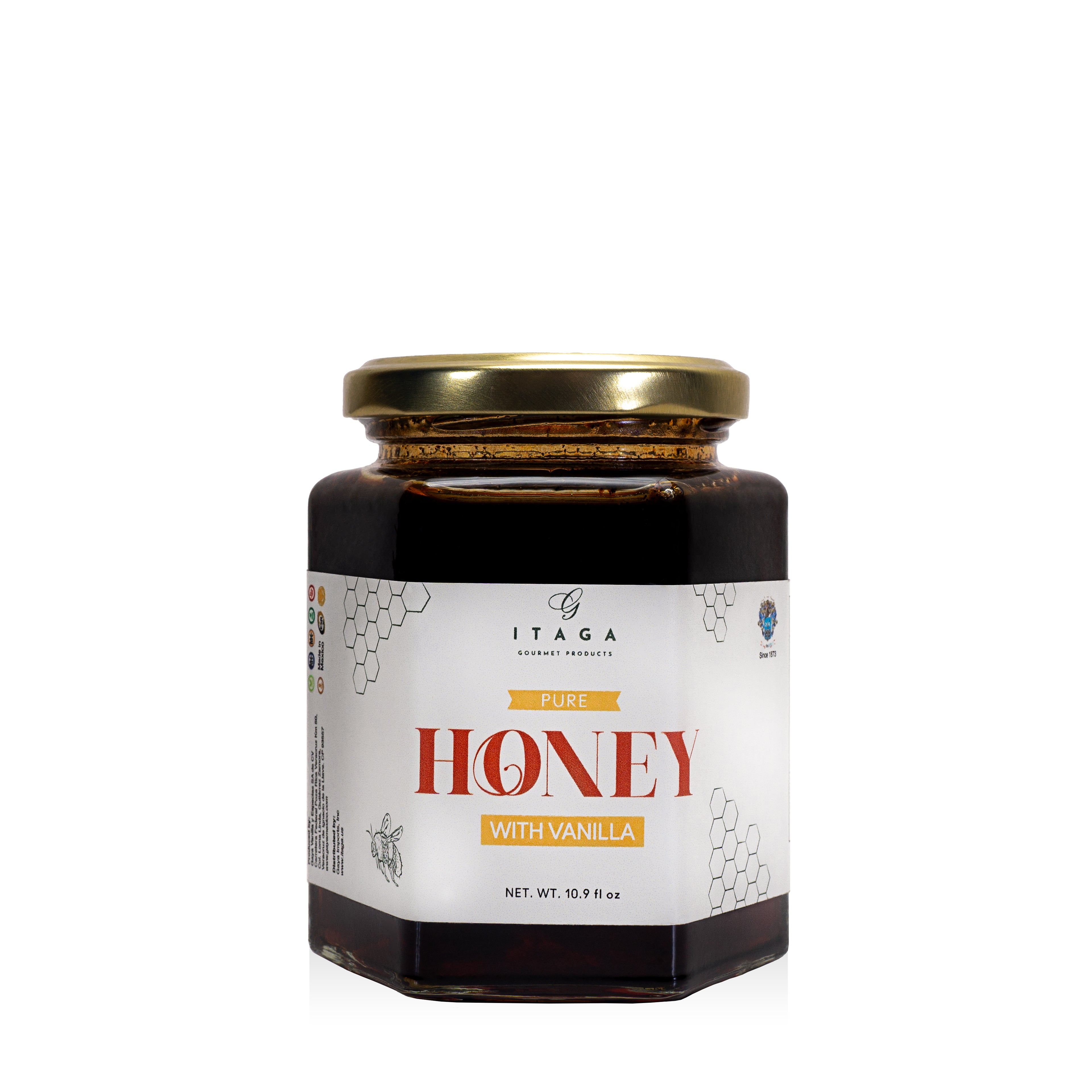 ITAGA Honey with Vanilla | Artisanal Mexican Vanilla Honey