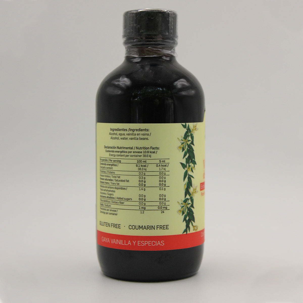 Pure Vanilla Extract from Mexico, Sugar-Free and Zero Carb