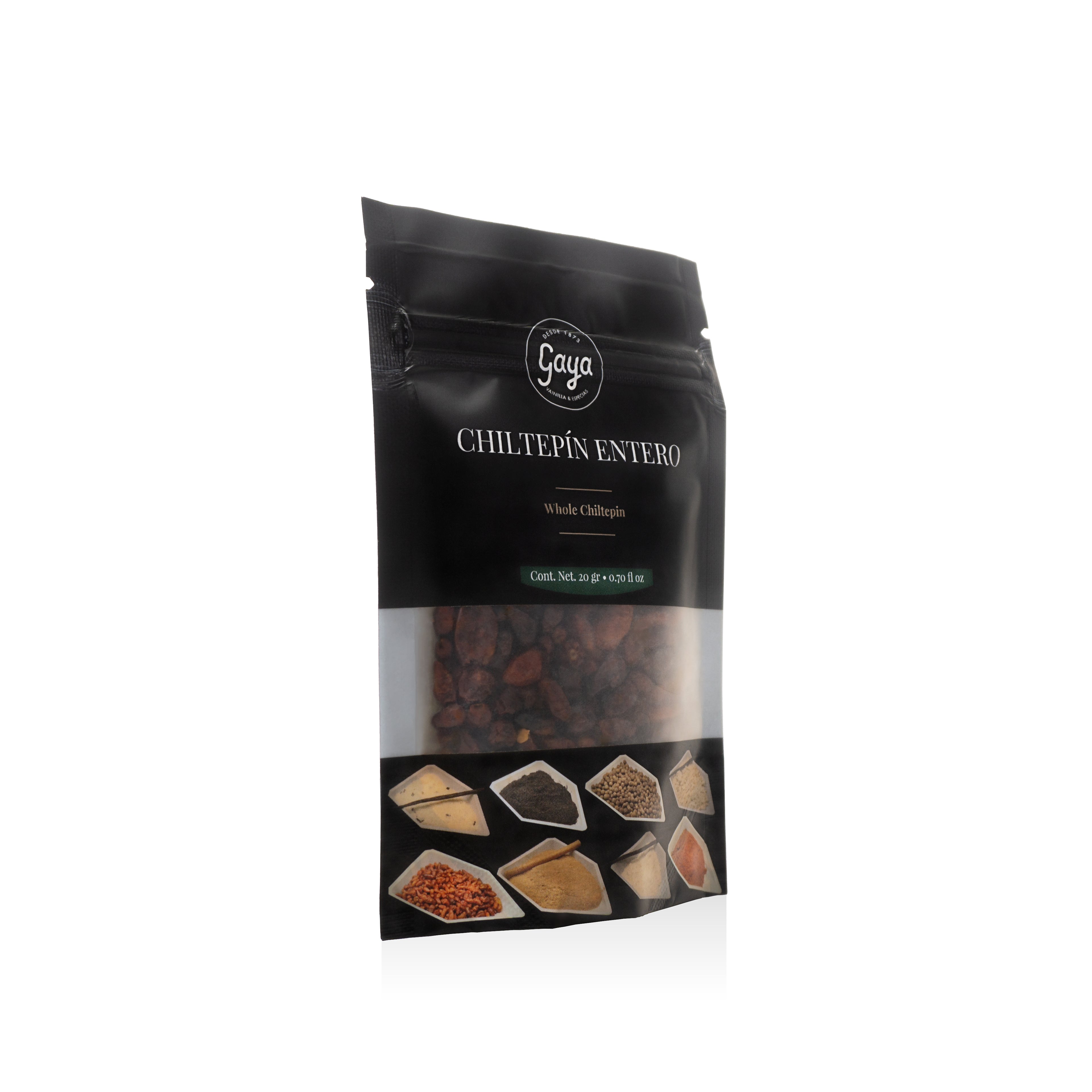 Chiltepin Gaya | Chile Silvestre Mexicano Natural y Gourmet