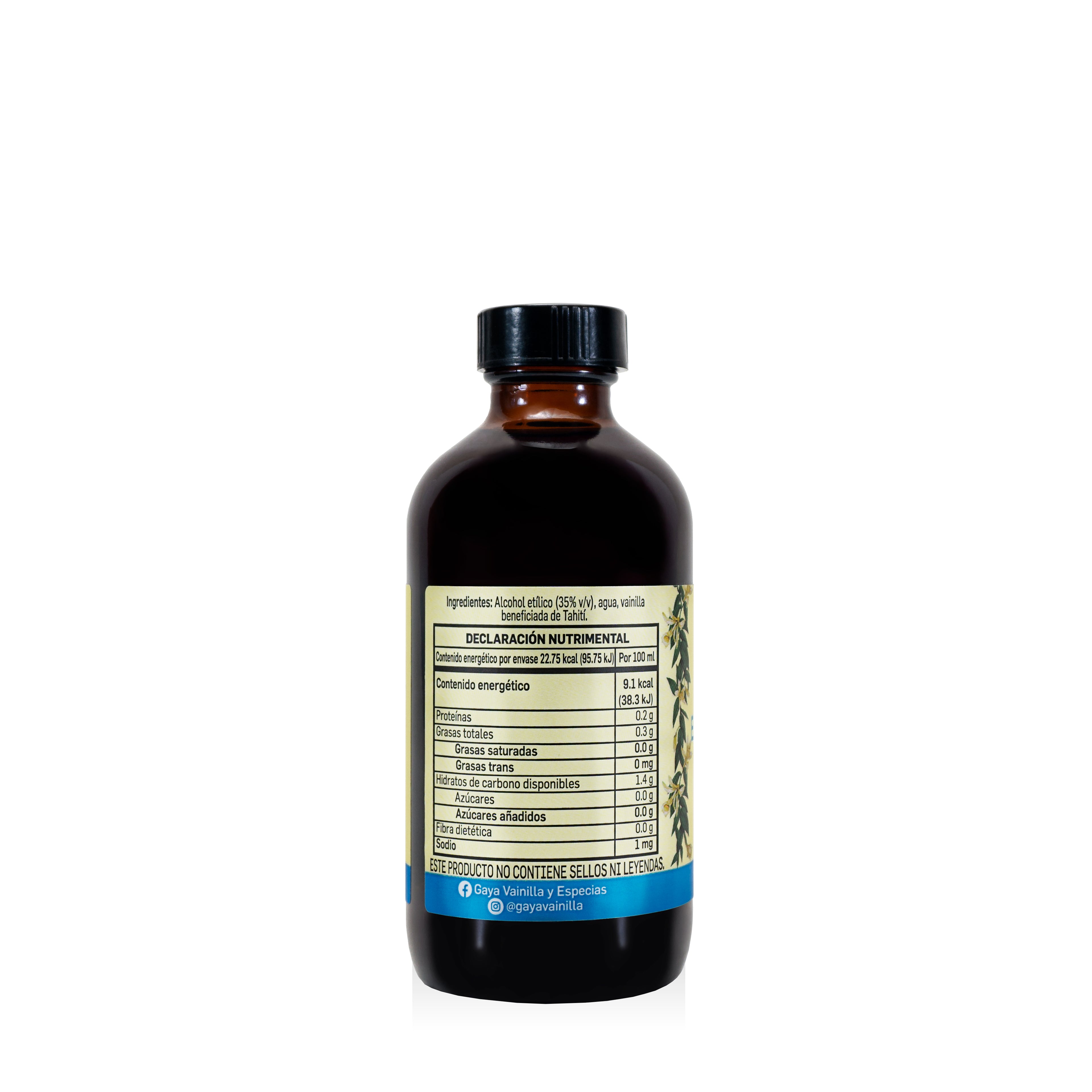 Gaya Tahitian Vanilla Natural Extract 120 ml
