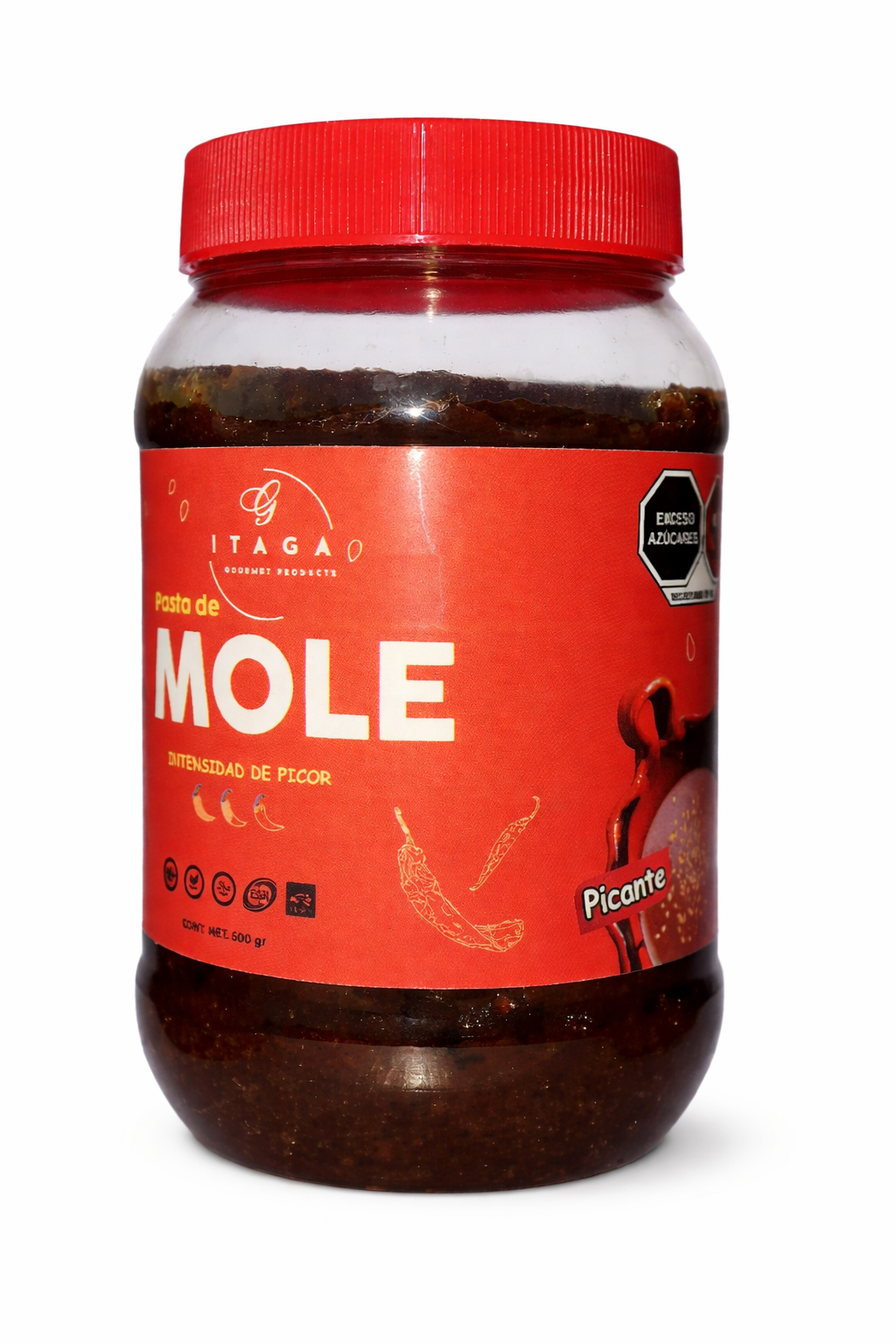 Pasta de Mole Hot Gaya | Mole Artesanal Picante Mexicano