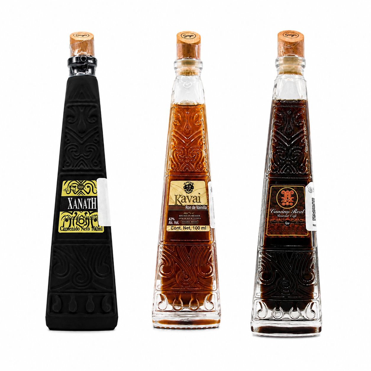 Set de Licores Premium Gaya – 3 Piezas de 100 ml