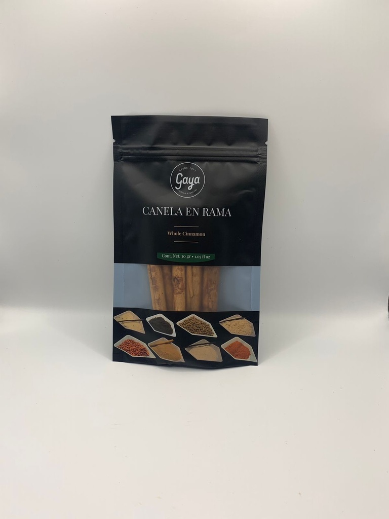 Bolsa de canela en rama 30 g