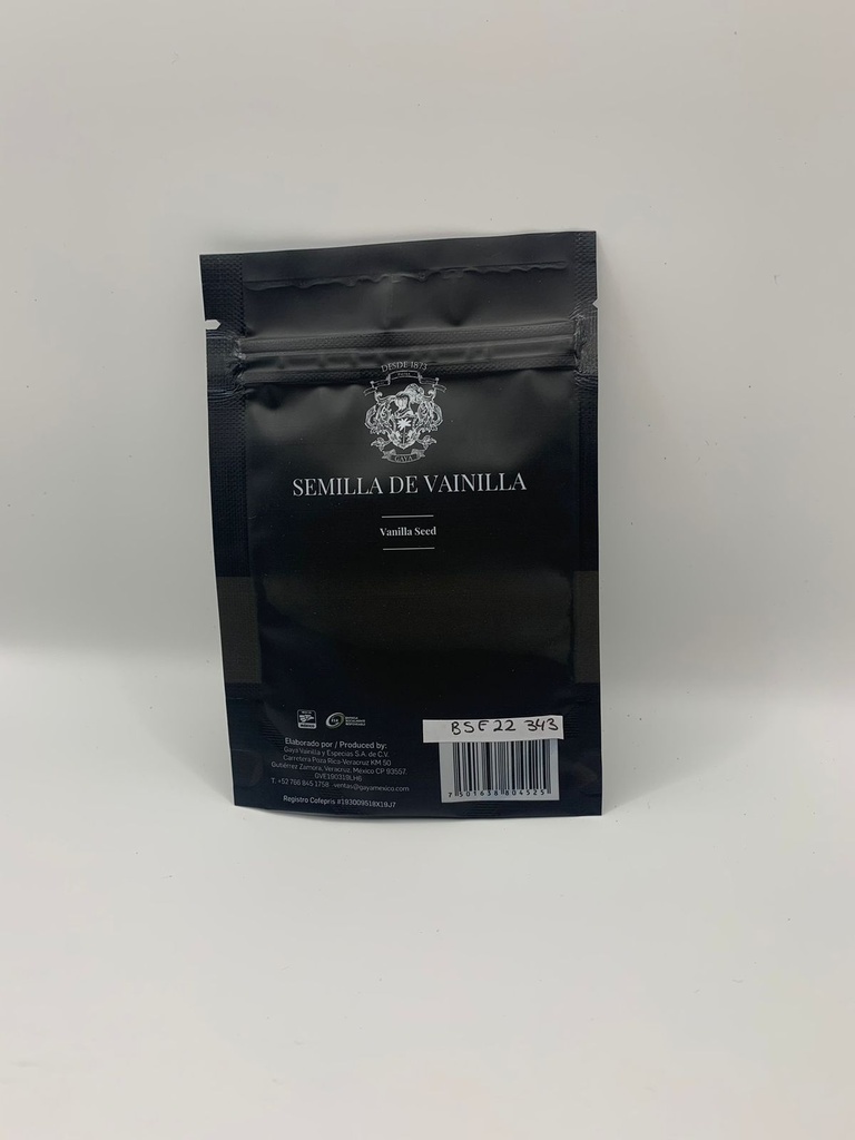 Bolsa de Semilla de vainilla 10 g