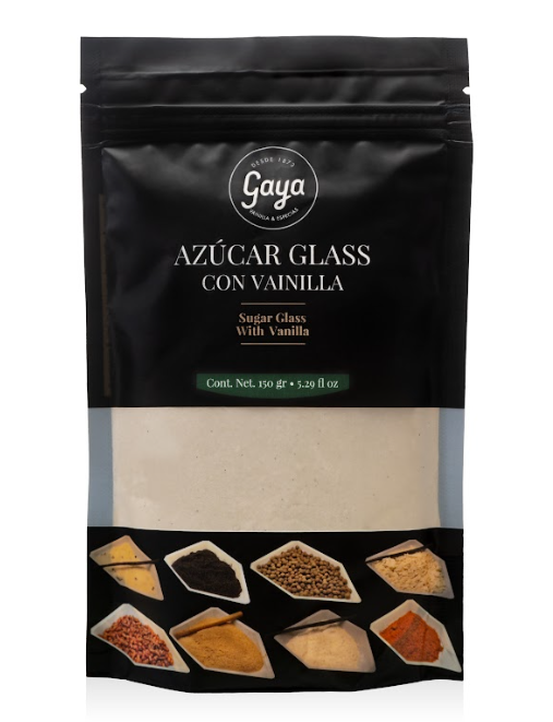 Azúcar Glass con Vainilla Natural Gaya 150 g