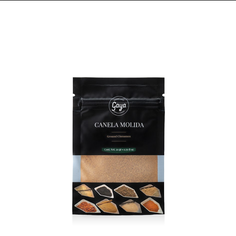 Canela en polvo Ceylan Gaya de 20 g
