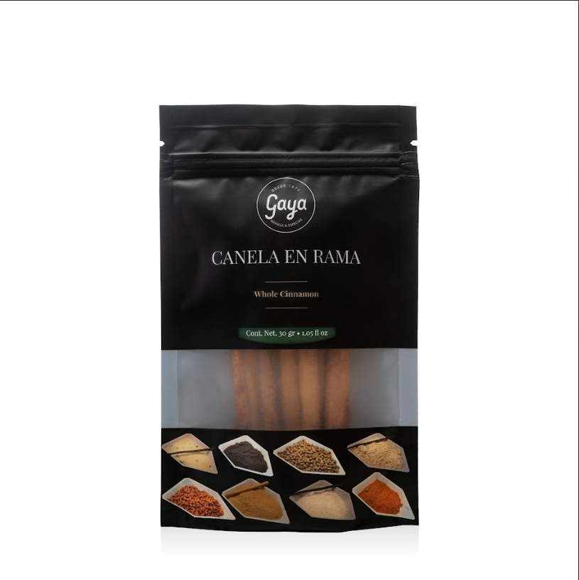 Canela en Rama Ceylan Gaya de 30 g