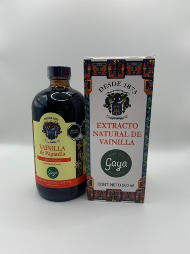 [GPE0104] Gaya Natural Vanilla Extract of 500 ml
