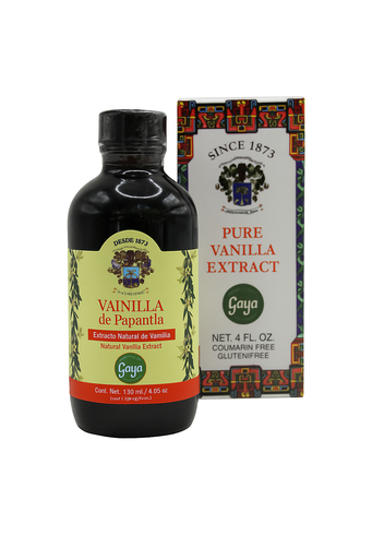 [GPE0102] Vainilla, Extracto Natural de Papantla Gaya de 120 ml