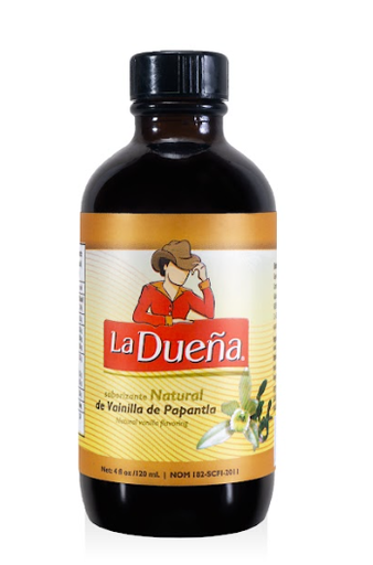 [GPE1208] Natural Vanilla Flavor La Dueña 4 fl oz