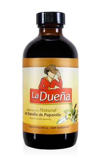 [GPE1209] Natural Vanilla Flavor La Dueña 8.4 fl oz