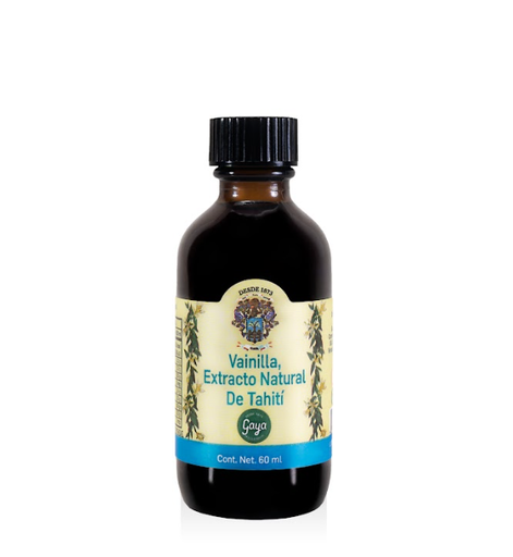 [GPE0606] Vainilla Tahitiense ,Extracto de Natural Gaya de 60 ml