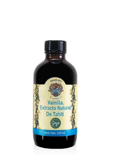 [GPE0607] Vainilla Tahitiense ,Extracto Natural Gaya de 120 ml