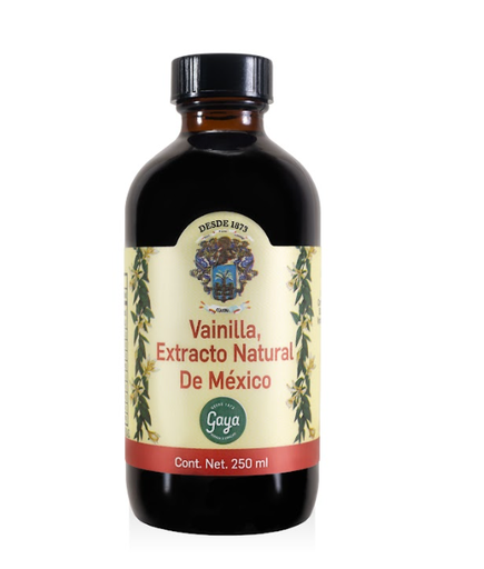 [GPE0612] Vainilla, Extracto Natural de Mexico Gaya 1X de 250 ml